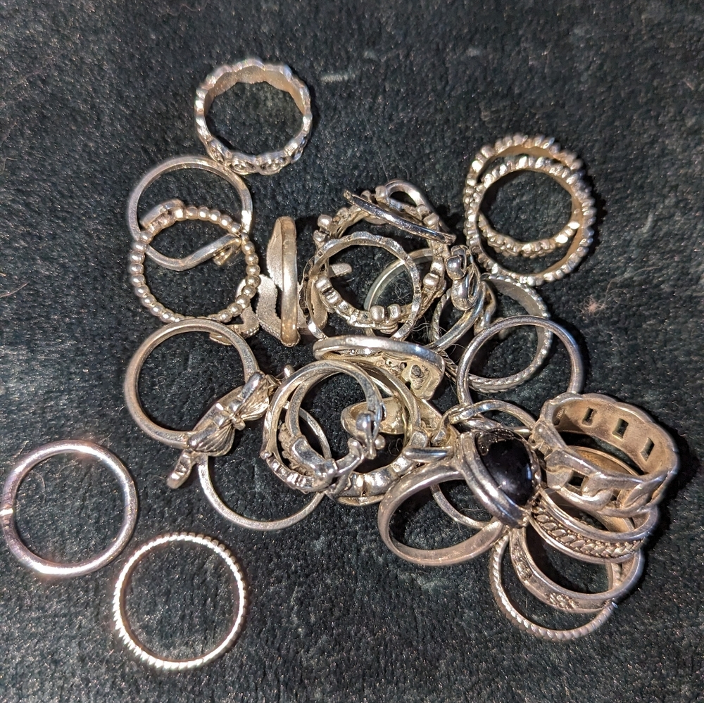 Handful of Silver Rings